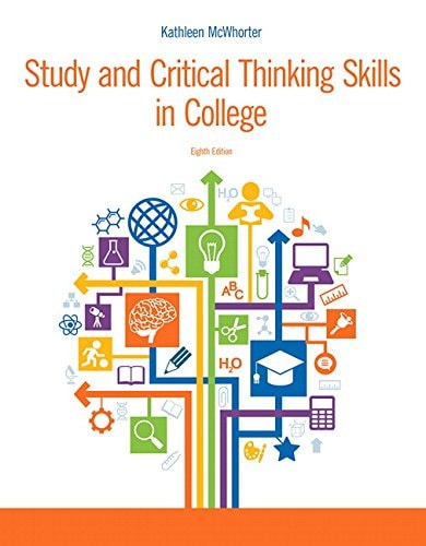 Study and Critical Thinking Skills in College PLUS MyLab Student Success with Pearson eText -- Access Card Package (8th Edition) (McWhorter Reading & Writing Series)