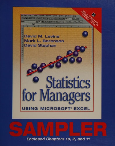 Statistics for Managers Using Microsoft Excel