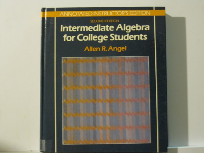 Intermediate algebra for college students