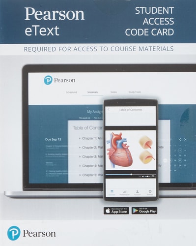 Pearson Etext Access to Health -- Access Card