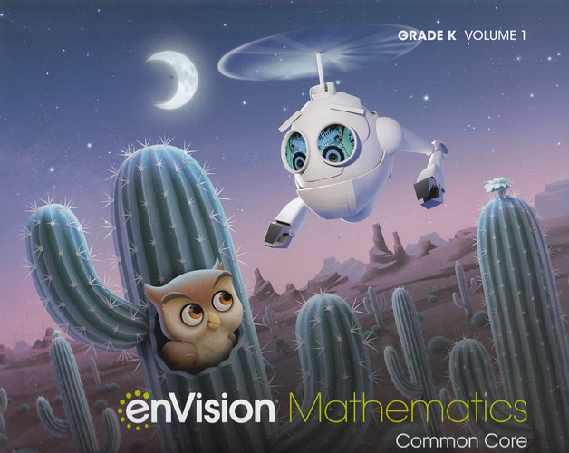 Envision Mathematics 2020 Common Core Student Edition Grade K Volume 1