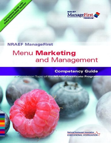 ManageFirst Menu Marketing and Management: Competency Guide