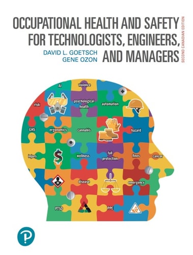 Occupational Health and Safety for Technologists, Engineers, and Managers, (Subscription)