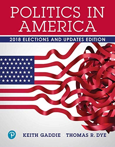 Politics in America, 2018 Elections and Updates Edition