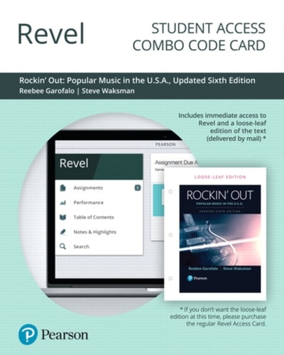Revel + Print Combo Access Code for Rockin' Out: Popular Music in the U.S.A, Updated Edition