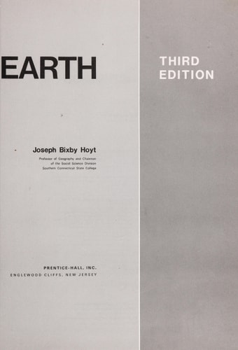 Man and the Earth