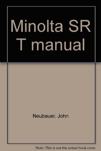 Minolta SR T Manual
