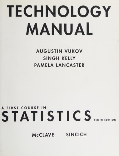 First Course in Statistics