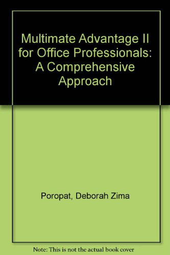 MultiMate Advantage II for Office Professionals A Comprehensive Approach