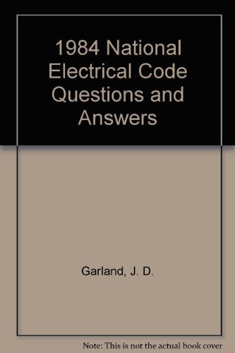 1984 National Electrical Code Questions and Answers