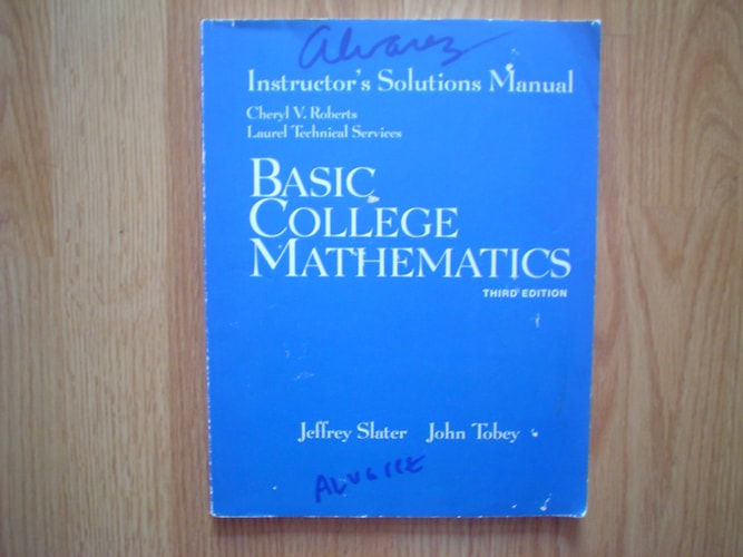 Instructors Solutions Manual