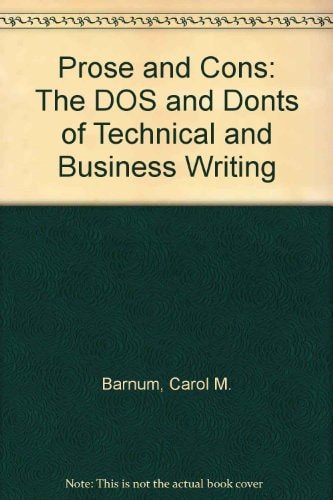 Prose and Cons