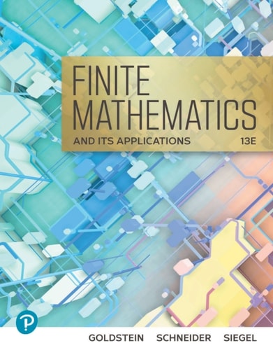 Finite Mathematics & Its Applications