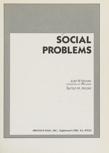 Social Problems