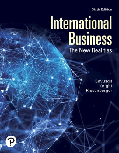 International Business: The New Realities (Pearson+)