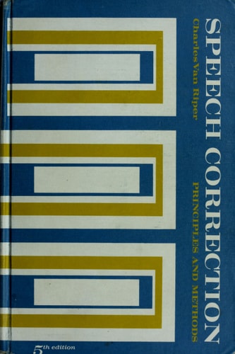Speech Correction Principles and Methods