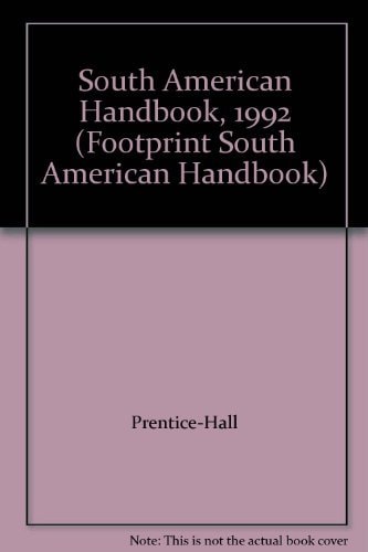South American Handbook, 1992