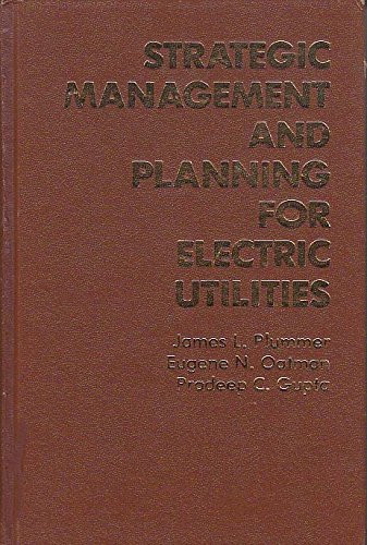 Strategic Management and Planning for Electric Utilities (Prentice-Hall Series in Energy)