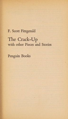 The Crack-Up