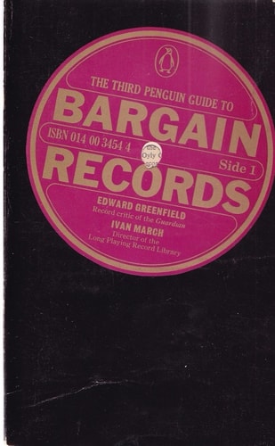 The Third Penguin Guide to Bargain Records