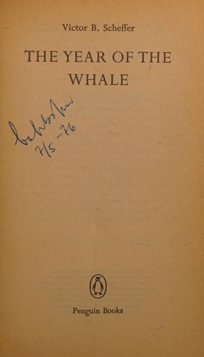 The Year of the Whale