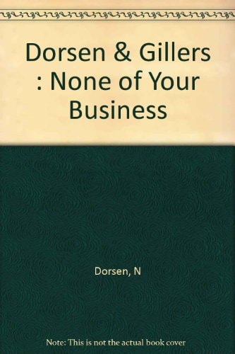 None of Your Business