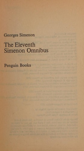 The Eleventh Simenon Omnibus