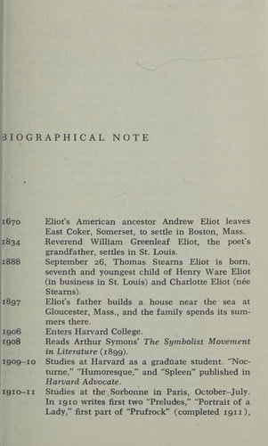 T. S. Eliot