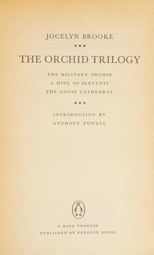 The Orchid Trilogy