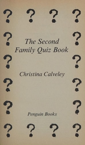 Family Quiz Book