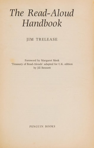 The Read-Aloud Handbook