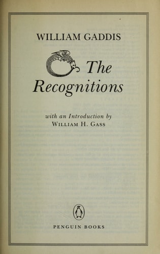 The Recognitions