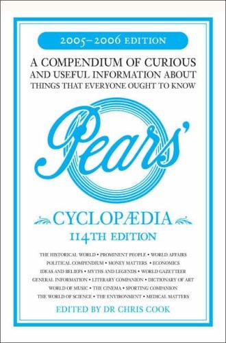 Pears Cyclopedia 2005-2006