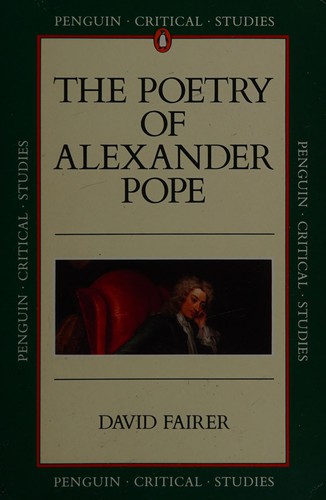 Pope: Poetry (Critical Studies, Penguin)