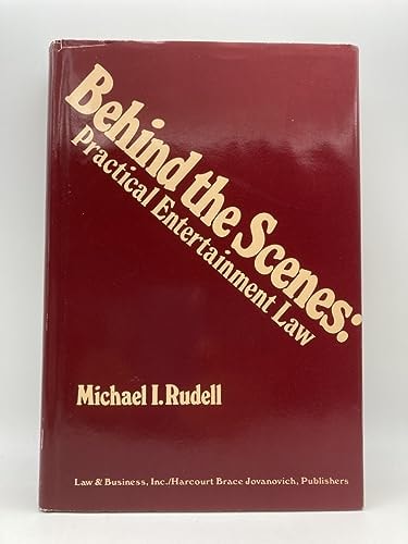 Behind the Scenes: Practical Entertainment Law
