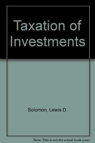 Taxation of Investments