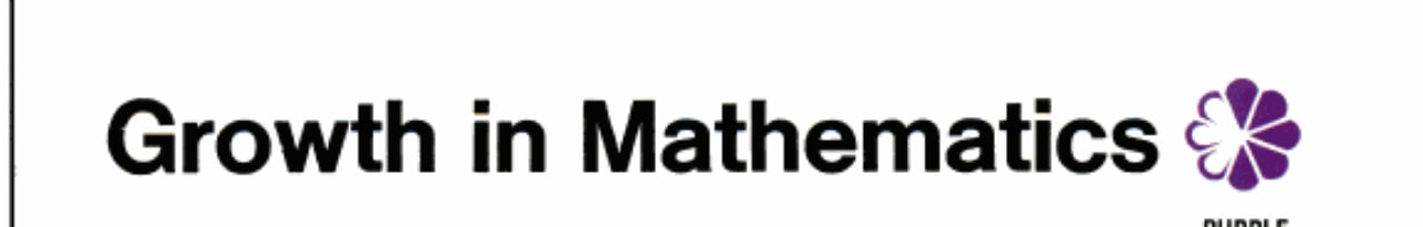 Growth in Mathematics, Purple