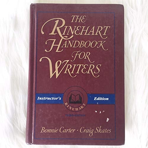 The Rinehart Handbook for Writers