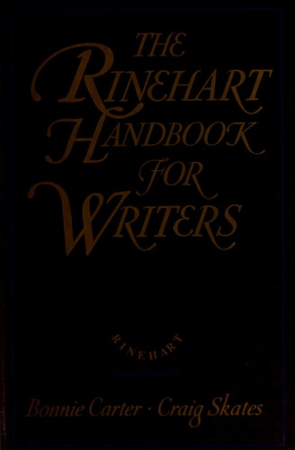 Carter Skates the Rhinehart Handbook 3e