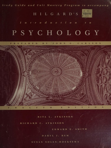 Hilgard's Introduction to Psychology