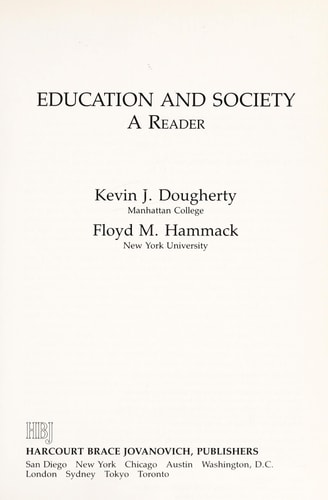 Education and Society