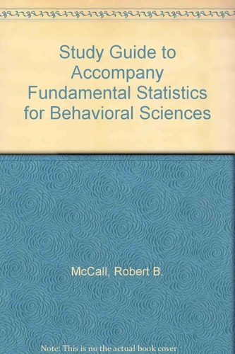 Fundamental Statistics for the Behavioral Sciences