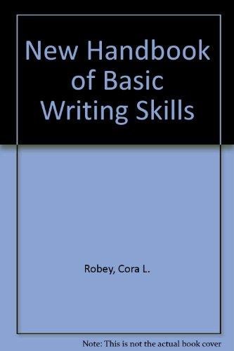 New Handbook of Basic Writing Skills