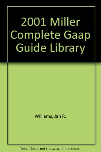 2001 Miller Complete GAAP Library