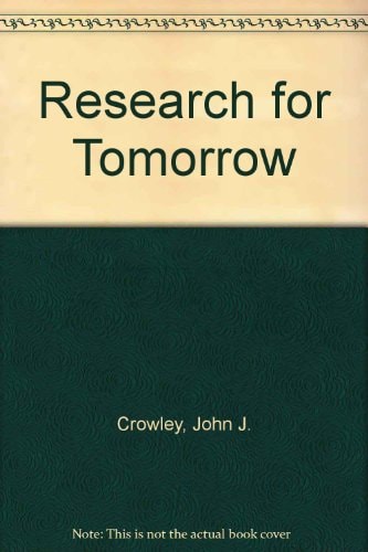Research for Tomorrow: Yearbook of Agriculture, 1986