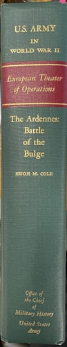 European Theater of Operations: The Ardennes, Battle of the Bulge