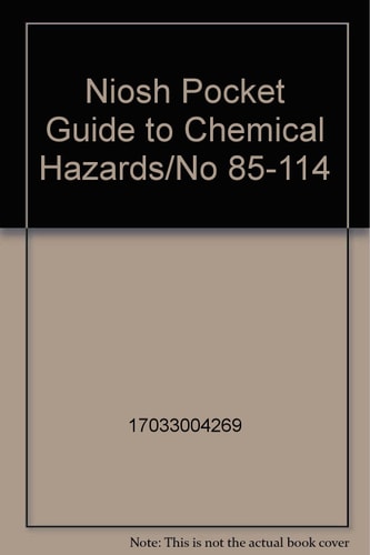 NIOSH Pocket Guide to Chemical Hazards