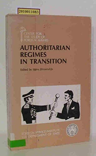 Authoritarian Regimes in Transition