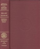 Foreign Relations of the United States, 1955-1957, National Security Policy