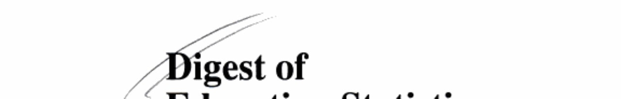 Digest of Education Statistics, 1992